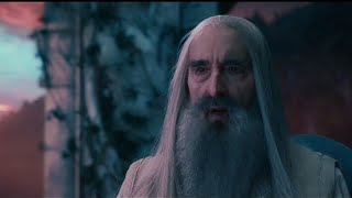 Saruman aparece por primera vez  El Hobbit  Un viaje inesperado Latino [upl. by Edlihtam]