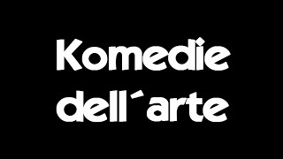 Komedie dell´arte  trailer [upl. by Leiand684]