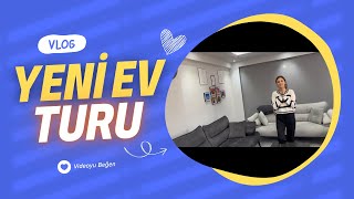 YENİ GELİN EV TURU 🏠 EVİMİZE HOŞGELDİNİZ evturu [upl. by Laerdna]