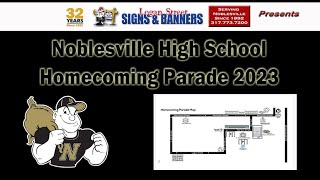 Noblesville High School Homecoming Parade 2023 [upl. by Shirlie944]