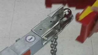 Trailer Gator Best Coupler Hitch lock Protection 8889909149 [upl. by Adnerol640]