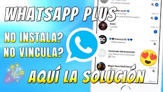 Whatsapp Plus YA FUNCIONA 📱Whatsapp Plus Ultima versión ✅ Con y Sin Vincular [upl. by Lilas]