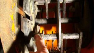 Removing serrated knives on Bearcat Chipper [upl. by Howarth]