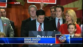 Governorelect Doug Duceys acceptance speech [upl. by Fritts689]