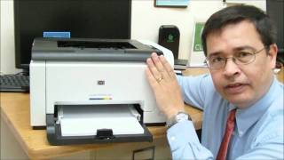 Product Intro to Hewlett Packard LaserJet Pro CP1025nw Color Printer [upl. by Loats48]