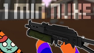 INSANELY QUICK SMG NUKE Krunker [upl. by Ahsirak630]