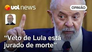 Veto de Lula está jurado de morte diz Josias PL empurra os bemcomportados para colo de facções [upl. by Tristan]