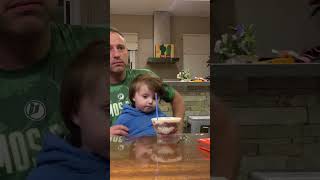 Baby Tries to Eat Candle During Grandpa’s Birthday Celebration [upl. by Adirahs]