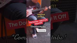 The Donnas  Take It Off Verse Riff [upl. by Benito]