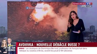 Guerre en Ukraine  échec total pour larmée russe à Avdiivka [upl. by Adieren]