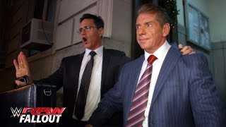 Exclusive footage of Mr McMahon being released from jail Raw Fallout December 28 2015 [upl. by Annaer516]