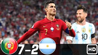 Portugal vs Argentina 72  All Goals amp Highlights Résumén amp Goles  Last Matches  HD [upl. by Kelcey752]