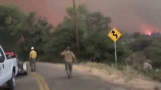 New videos released from deadly Yarnell Hill Fire 2 [upl. by Noslrac]