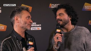 atupertu con FRANCESCO RENGA e NEK Fuori Sanremo ING [upl. by Rae]