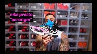 nike presto quotacronymquot sizingon foot [upl. by Dinan560]