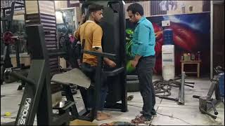 How to install gym machine जिम की मशीन कैसे बनाई जाति है। how to make gym machineShubhsinghal99 [upl. by Mellette]