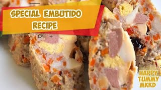 Special Embutido Recipe How to make Embutido  Pinoy Favourite Embutido  Ulam [upl. by Atiner]