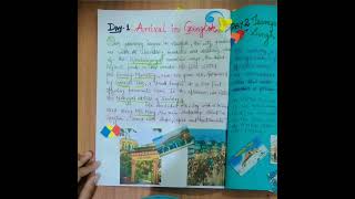 Sikkim Travelogue  travel brochure Class 10 English project [upl. by Yahsel]