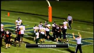 Oswego score on a rushing touchdown against Waubonsie Valley [upl. by Preuss962]