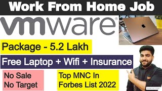 Vmware Hiring Freshers  Work From Home Jobs  Package 52 LPA  Forbes List MNC  wfh Job  vmware [upl. by Anaihs630]