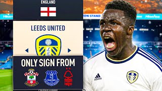 I Rebuilt Leeds United With Relegated Players [upl. by Lashondra338]