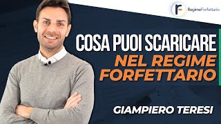 Cosa si può scaricare nel Regime Forfettario [upl. by Diskson]