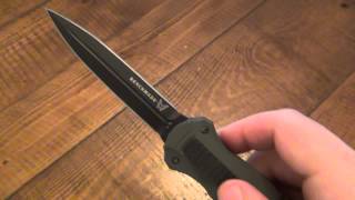 Knife Review  Benchmade quotInfidelquot OTF 3300BKOD1101 Automatic Knife [upl. by Notlehs262]