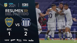 Copa De La Liga  Fecha 6  resumen de Boca  Talleres [upl. by Vidovic]