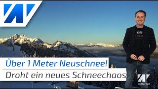 1 Meter Neuschnee [upl. by Elnar]