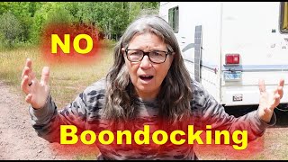 RV Living Boondocking Woes in North Dakota [upl. by Laryssa]