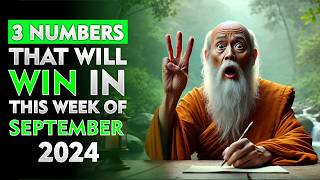 Lucky Numbers 3 Numbers That Will Appear in This Week of September 2024  Buddhist Teachings [upl. by Ashien]