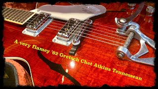 A very flamey 62 Gretsch Chet Atkins Tennessean [upl. by Akinek]