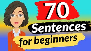 Mastering English Basics✅ 70 Declarative Sentences for Beginners✅ [upl. by Luckett]