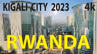 Kigali City  Rwanda 4K By Drone 2023 [upl. by Etheline]