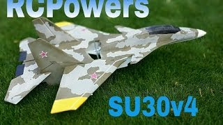 RCPowers SU30v4 Canards amp Fronterons [upl. by Enaira886]