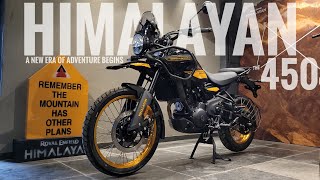 Royal Enfield Himalayan 45O  A New Era of Adventure Begins  Sherpa 450  The Auto Studio [upl. by Doherty]