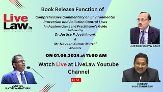 Environmental Law book release  authored by Dr Justice PJyothimani amp Mr Naveen Kumar Murthi [upl. by Potter]