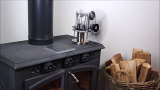 Warpfive Twinspeed Stove Fan  High Performance Stirling engine [upl. by Aynotahs906]