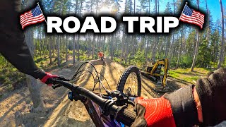 A WEEK IN AMERICA MTB ROAD TRIP [upl. by Ayvid33]