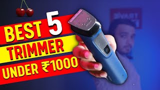 Best 5 Trimmers under 1000 🔥 All in one trimmer 2024  Balls amp Private Part Trimmer Hindi [upl. by Poul]