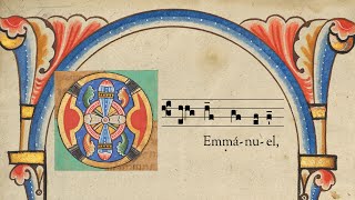 O EMMANUEL  O Antiphons Day 7  December 23  Latin and English  Gregorian Chant [upl. by Fredrika933]