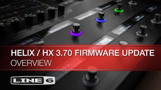 Line 6  Helix  HX 370 Firmware Update [upl. by Atiuqihs]