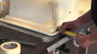 Tommys Trade Secrets  How to Cut a Sink into a Laminate Worktop [upl. by Job]