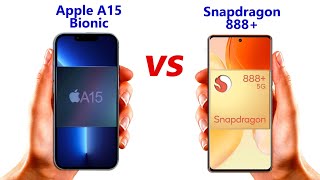 Apple A15 Bionic vs Snapdragon 888 chipset comparison [upl. by Manas]