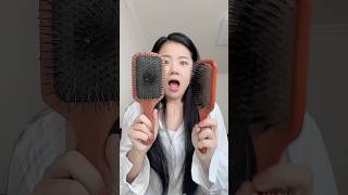 머리빗 머리카락 깔끔 정리 꿀팁 hair brush hack [upl. by Hymen]