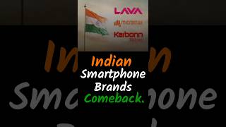 Indian Smartphone Brands Comebackgyaanigabbar youtubeshorts [upl. by Sophi]