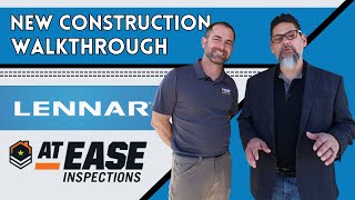 Check Out Canton Ga NEW Construction  Walkthrough w At Ease Home Inspections [upl. by Ostler976]