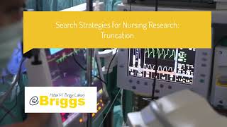 Search Strategies for Nursing Research Truncation [upl. by Jody577]