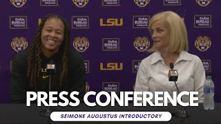 Seimone Augustus Introductory Press Conference [upl. by Aiuqat]