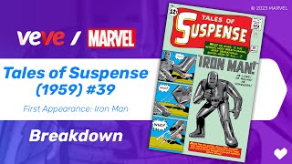 Marvels Tales of Suspense 39  First Appearance of Iron Man  VeVe Comic Breakdown [upl. by Lasorella817]